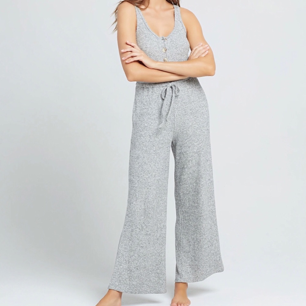 NEW L*Space Women’s “Head In The Clouds” Jumpsuit -grey